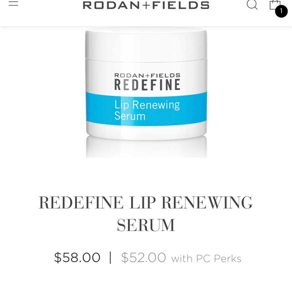 New unopened R + F lip serum.